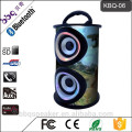 KBQ-06 hot-selling round audio portable mini speaker with usb port/ USB charger/ SD card slot